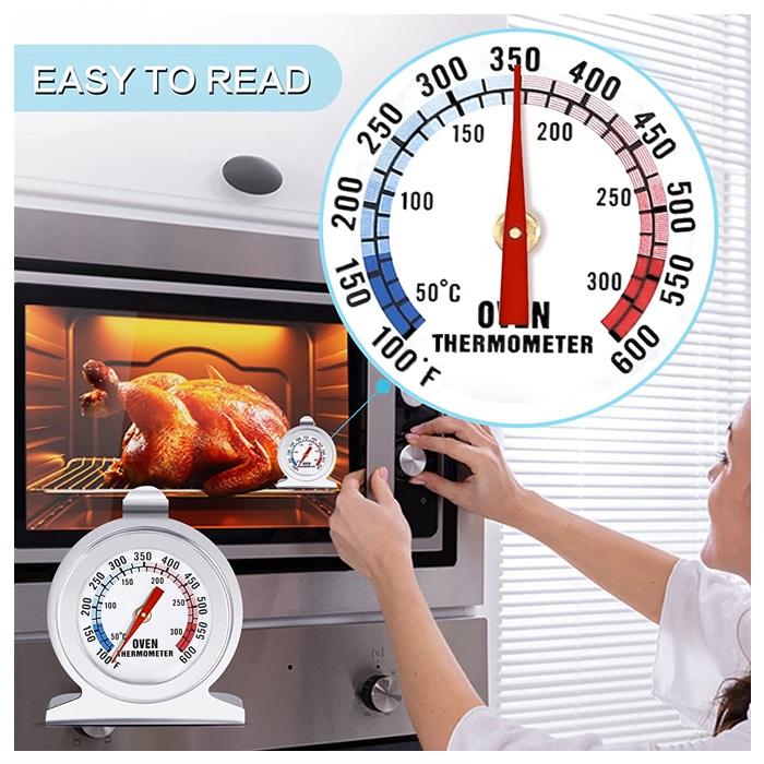 Buy Oven Thermometer for Electric Oven Stainless Steel , Gas Oven